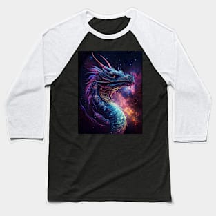 Ethereal Space Dragon Baseball T-Shirt